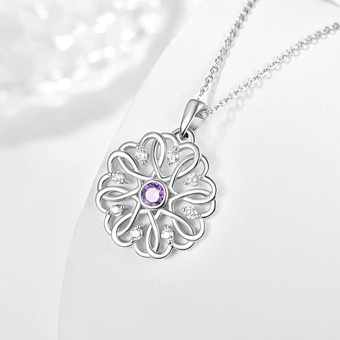 Silver Birthstone Pendant + Chain – Personalized Shine (1 Pc)