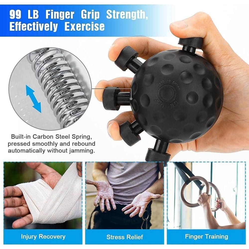 Finger & Hand Strengthener Grip - Stress Relief Training Tool