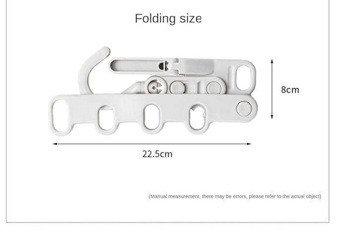Five-Hole Foldable Travel Drying Rack