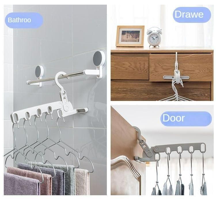 Five-Hole Foldable Travel Drying Rack