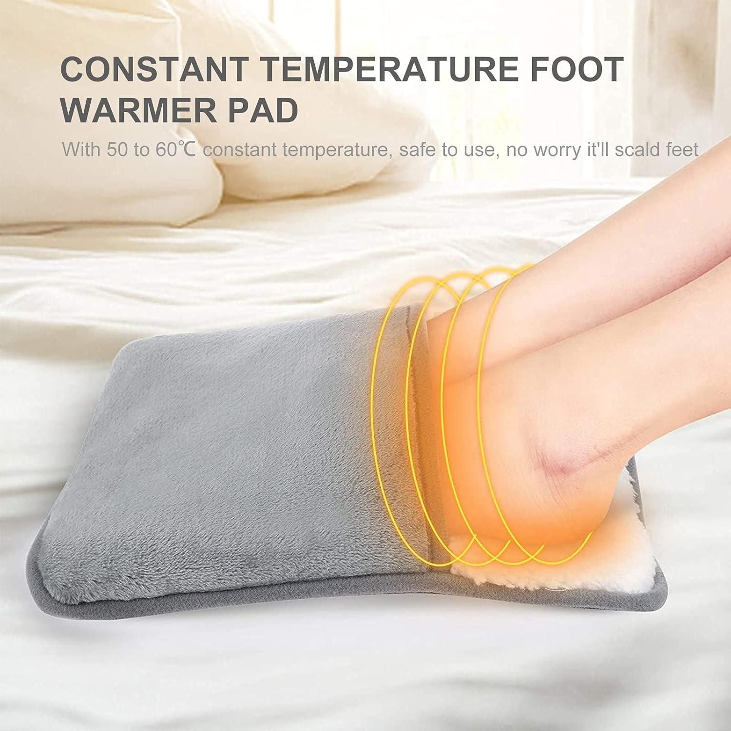 USB Heated Foot Warmer with Pocket Design – Constant Temperature Pad (1 Pc)