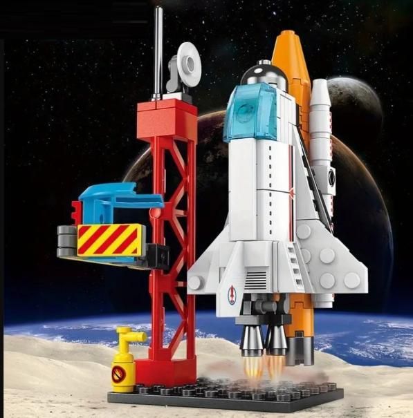 DIY 8‑in‑1 Spacecraft Building Blocks for Kids