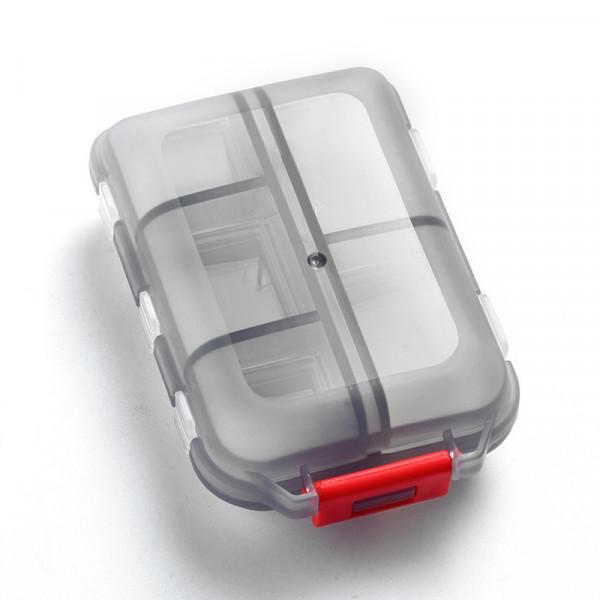 Double Layer Pill Organizer – Compact Travel Medicine Storage Case (1 Pc)