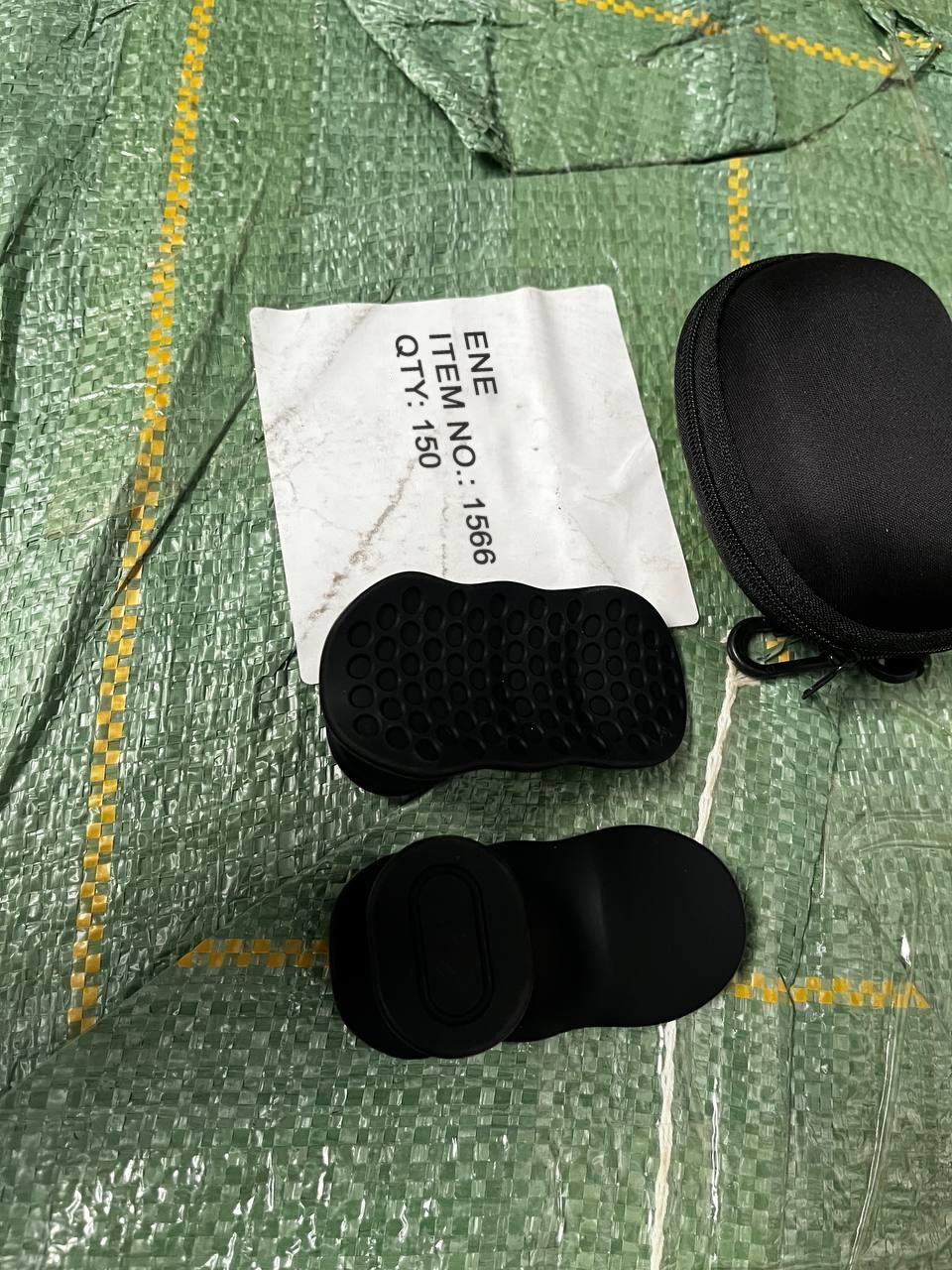 Ergo Rubber Palm Grip Pads – Suction-Enhanced Hand Protection for Weightlifting