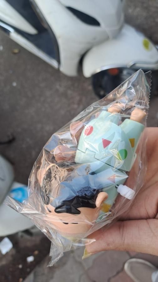 Shinchan Crawling Moving Toy - Wind-Up Action Figure for Kids