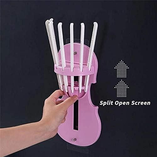 7-in-1 Wall-Mount Retractable Hanger Rack – Space-Saving Foldable Hook System