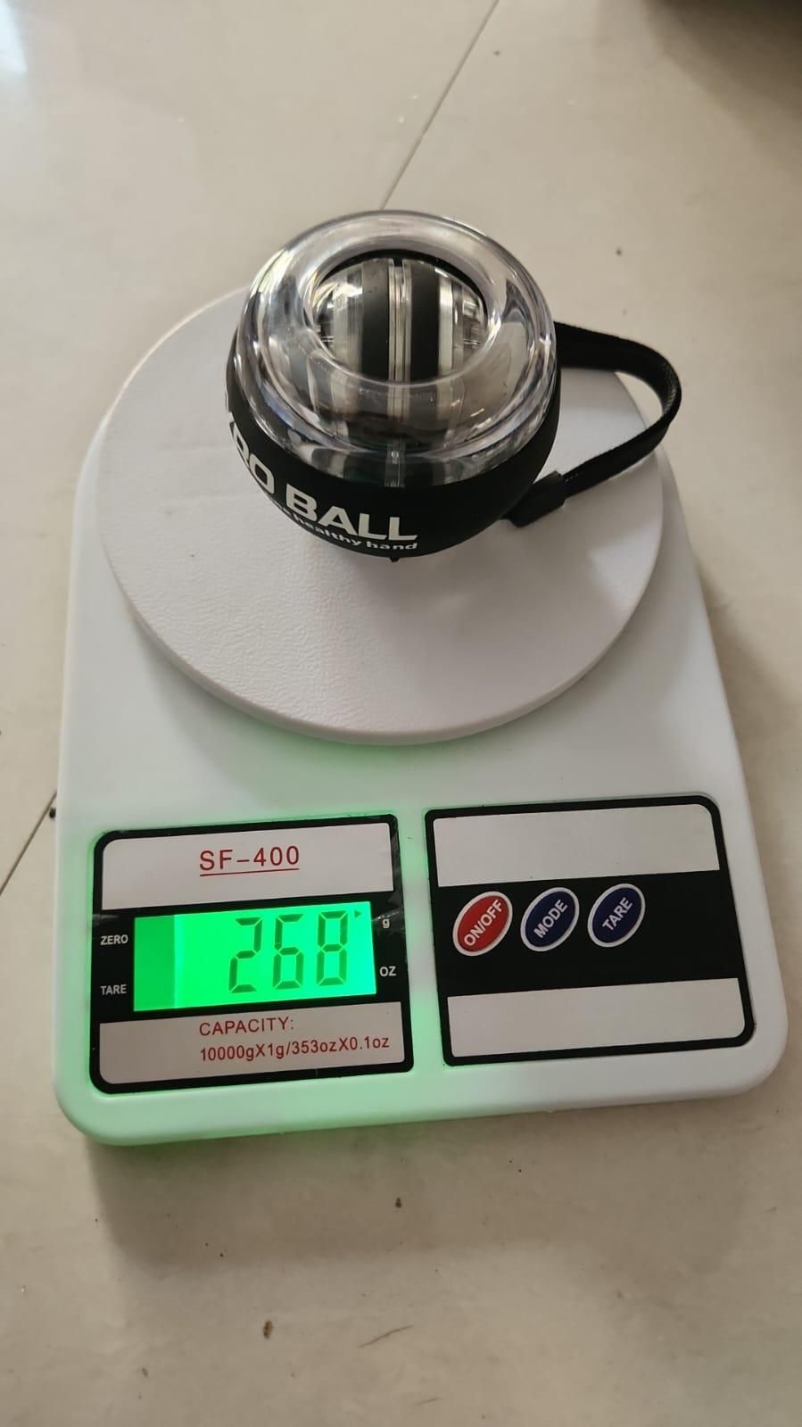 Advanced Gyro Wrist Strengthener Ball - LED Power Trainer