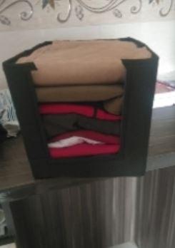SlideStack Shirt Organizer – Foldable 3 Pc Set