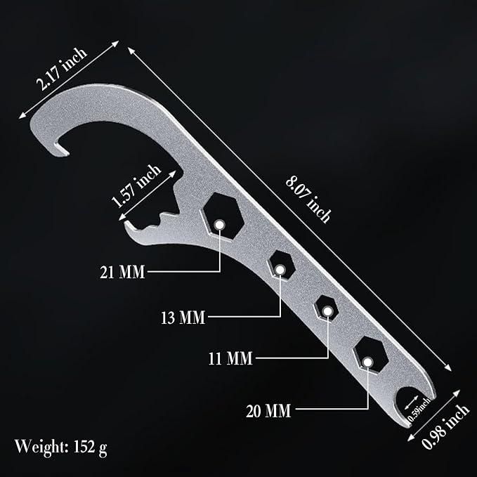 Stainless Steel Dual-Head Lid Opener Tool – Bucket & Jar Compatible