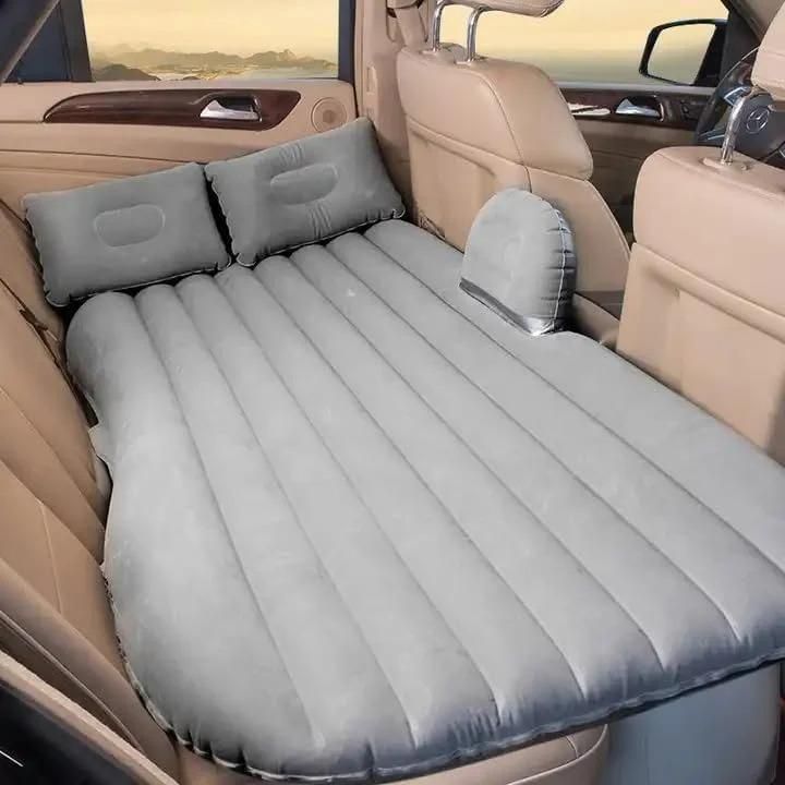 Car Travel Inflatable Bed Mattress - With 2 Air Pillows & Pump