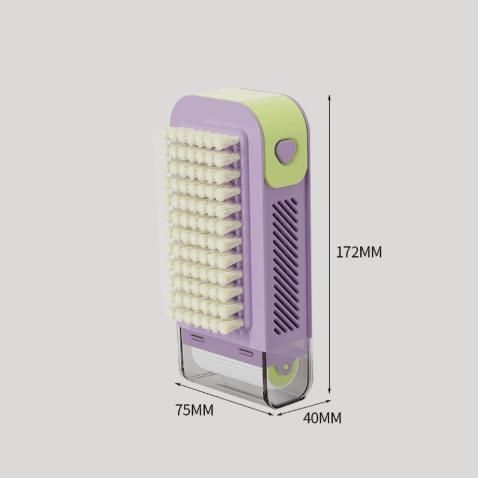 Multifunctional Non-Slip Soap & Brush Storage Box - Roller Cleaning Tool