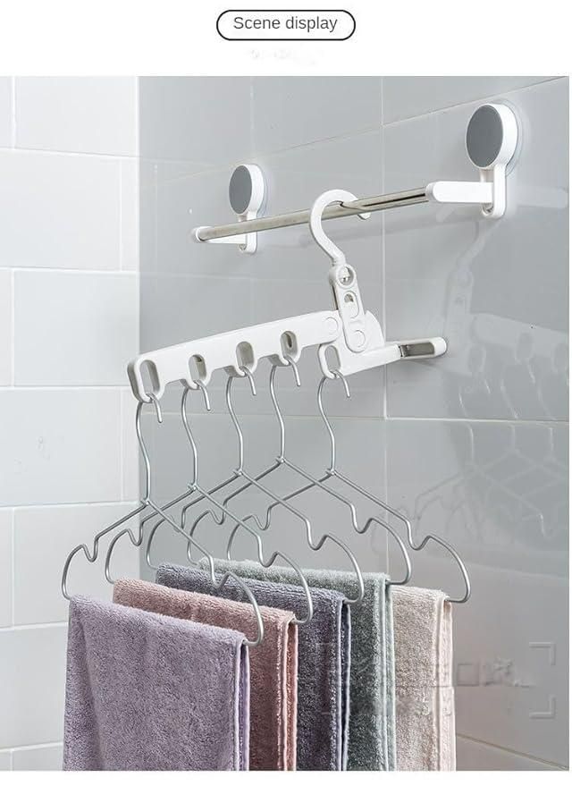 Five-Hole Foldable Travel Drying Rack