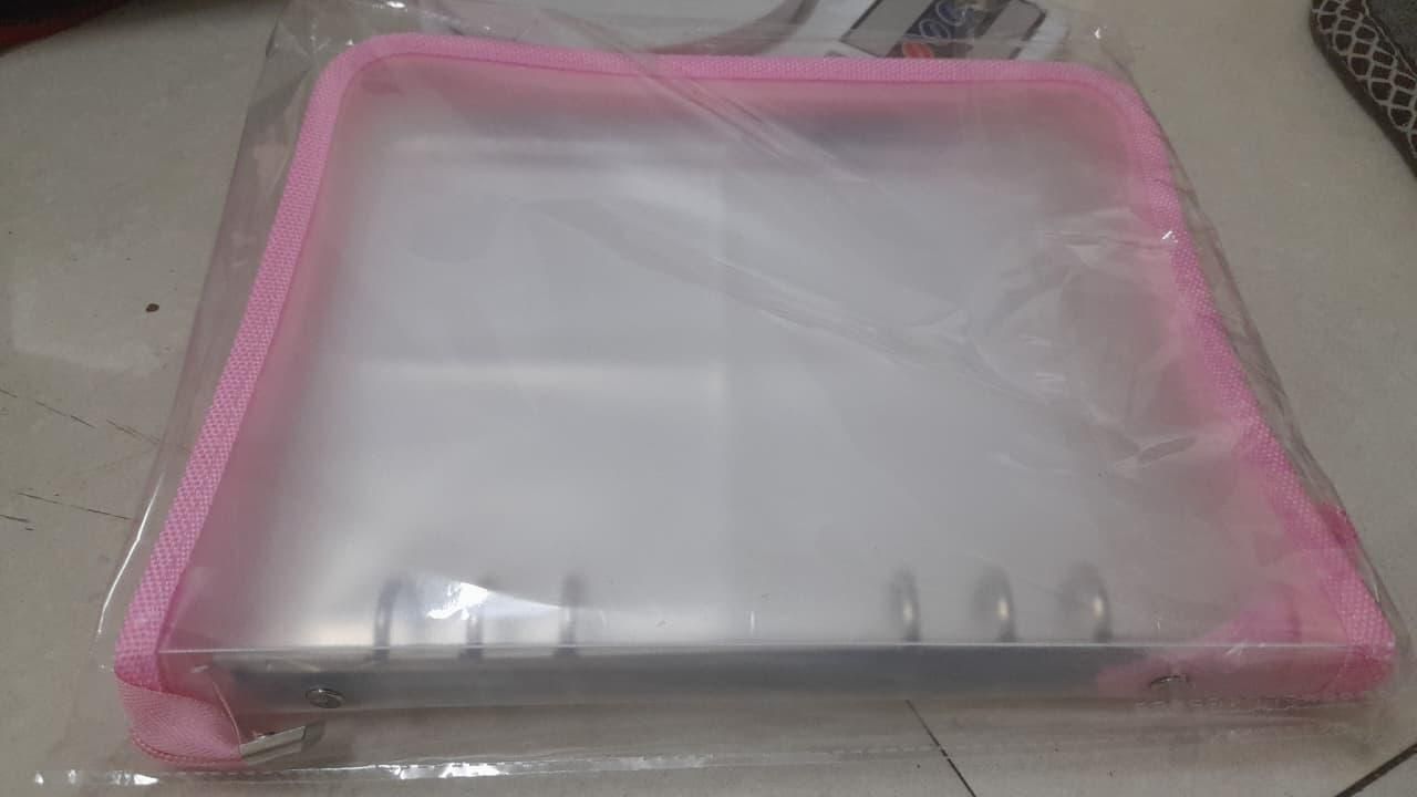 Transparent Jewellery Organizer Book – 60 Pockets