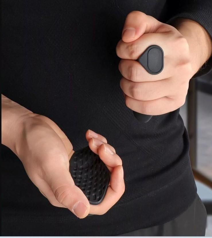 Ergo Rubber Palm Grip Pads – Suction-Enhanced Hand Protection for Weightlifting