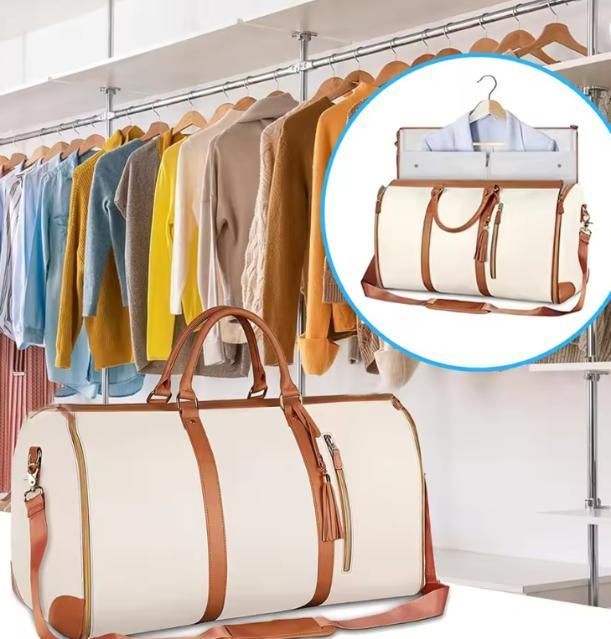 Convertible Travel Garment Bag - 2-in-1 Hanging Suitcase & Duffle