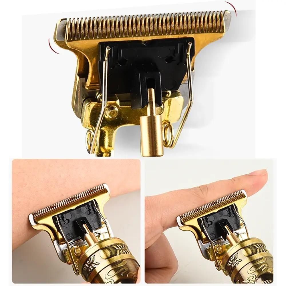 Buddha Electric Pro Hair Clippers – Gold Edition Trimmer & Grooming Kit