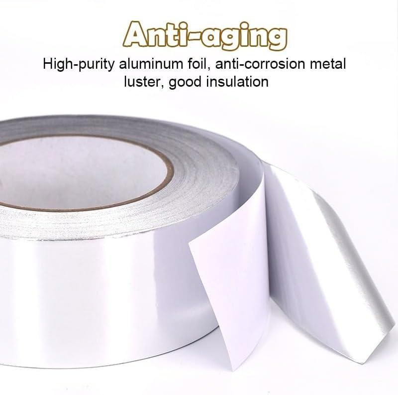 High Temp Aluminium Foil Tape for Kitchen & Repairs – 23cm x 5m