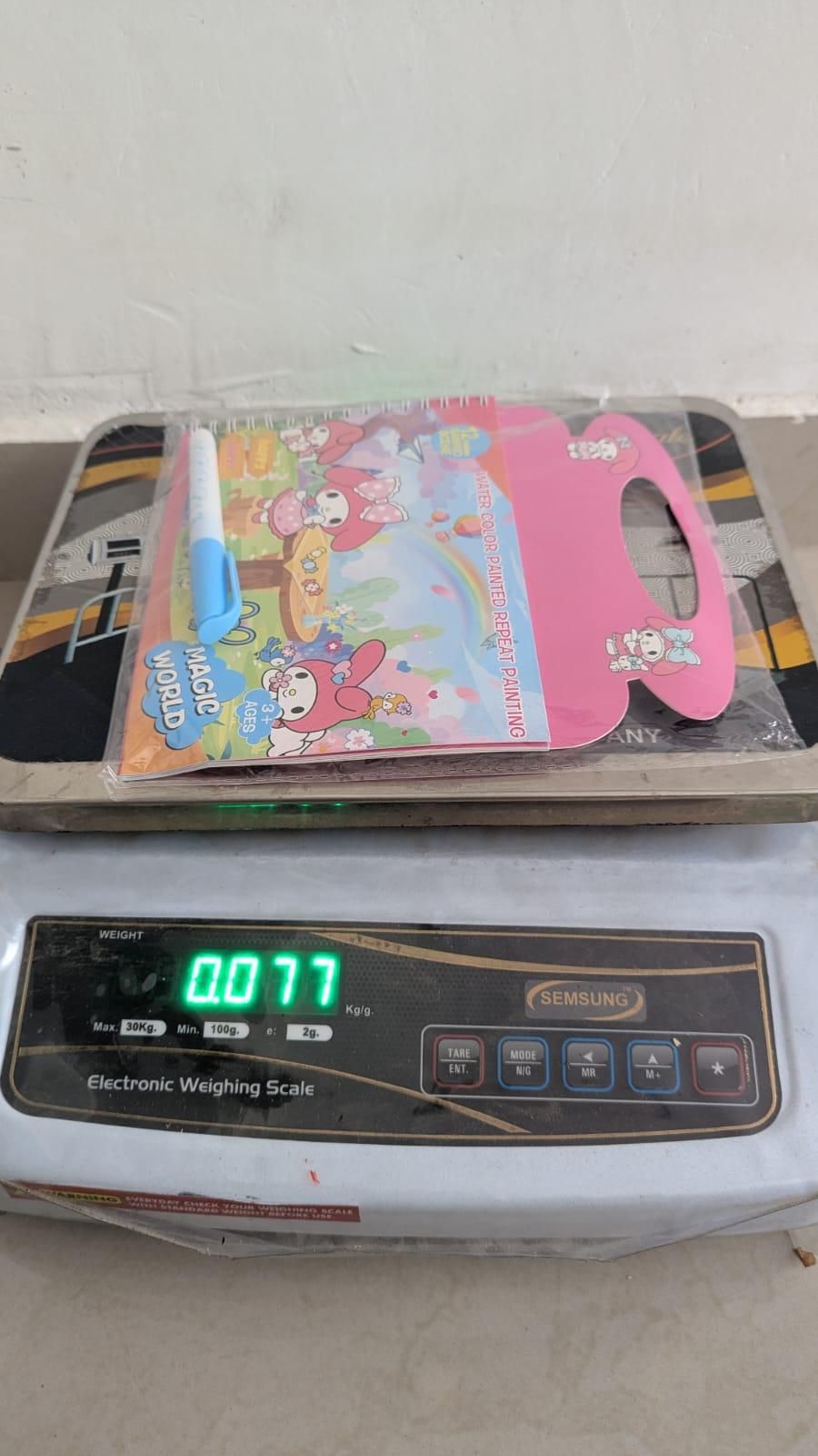 Reusable Magic Water Doodle Book - Cartoon Theme Painting Pad