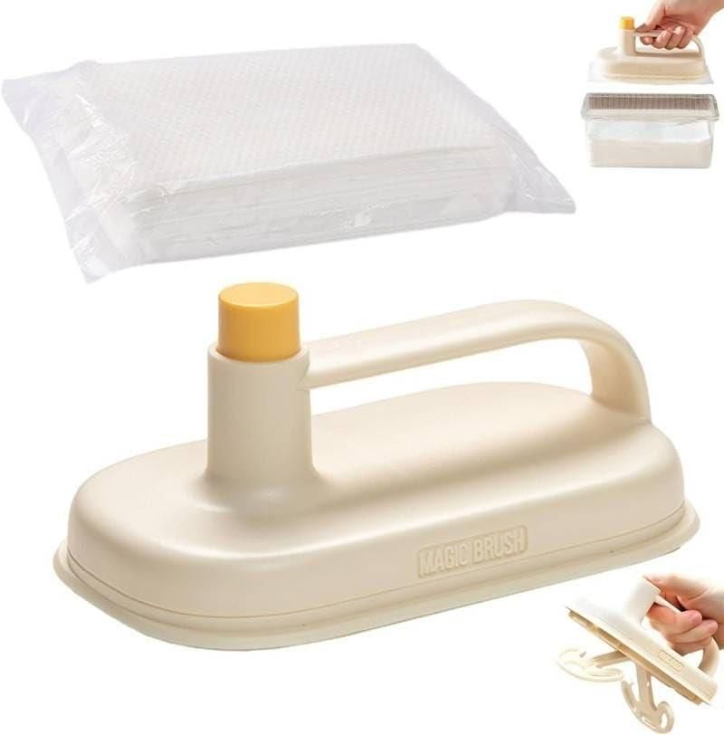 Magic Handle Wipe Brush – Disposable Oil-Stain Cleaner (1 Pc)