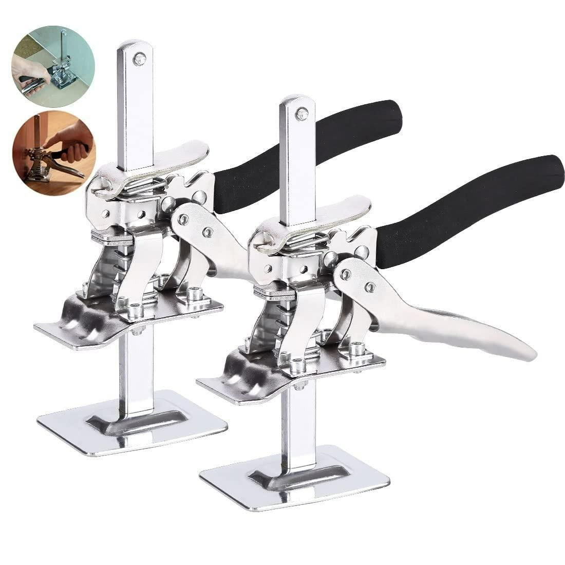 Portable Height Adjustable Lift Jack - Manual Positioning Tool