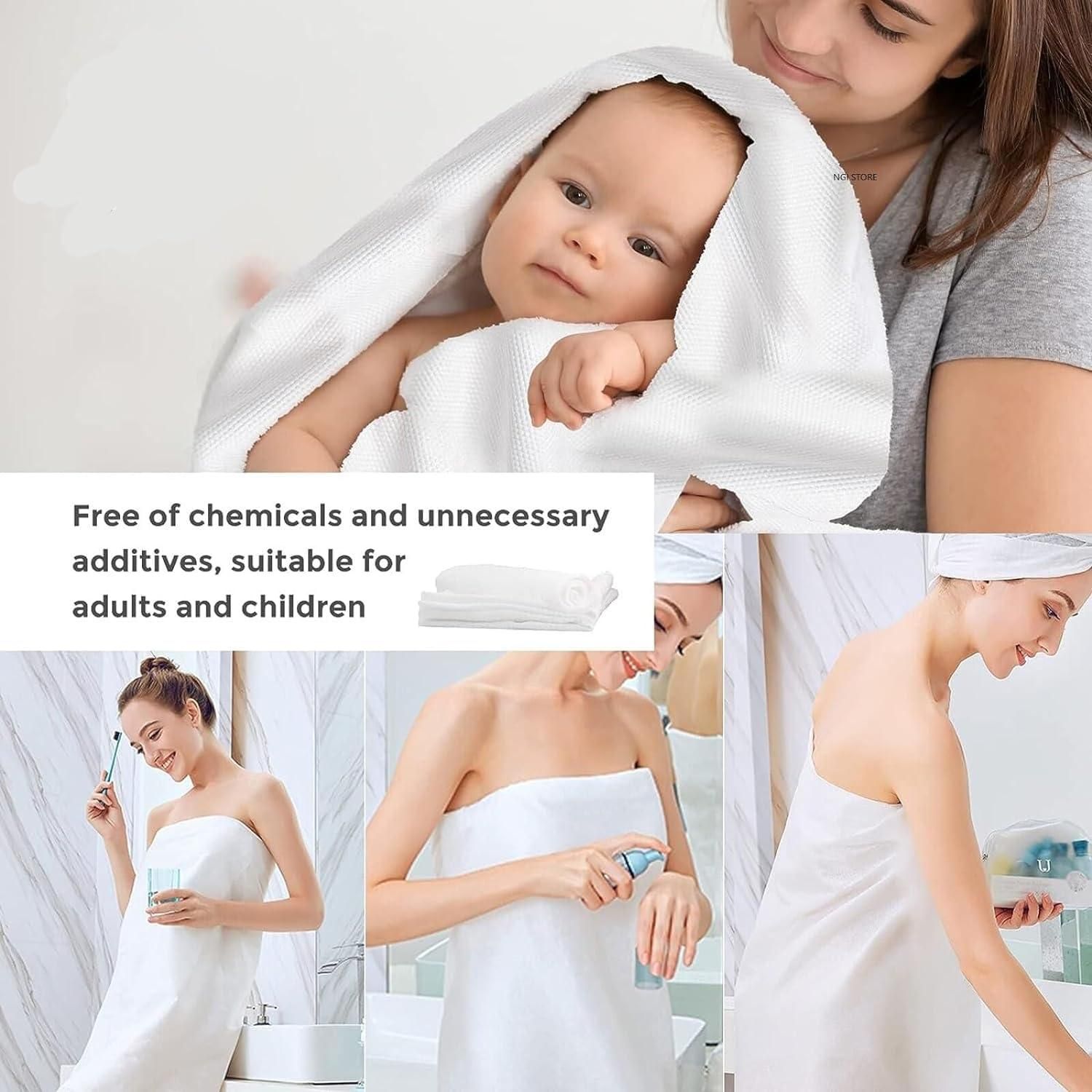 Mini Magic Towels – Compressed Cotton Tablets (10 Pcs)