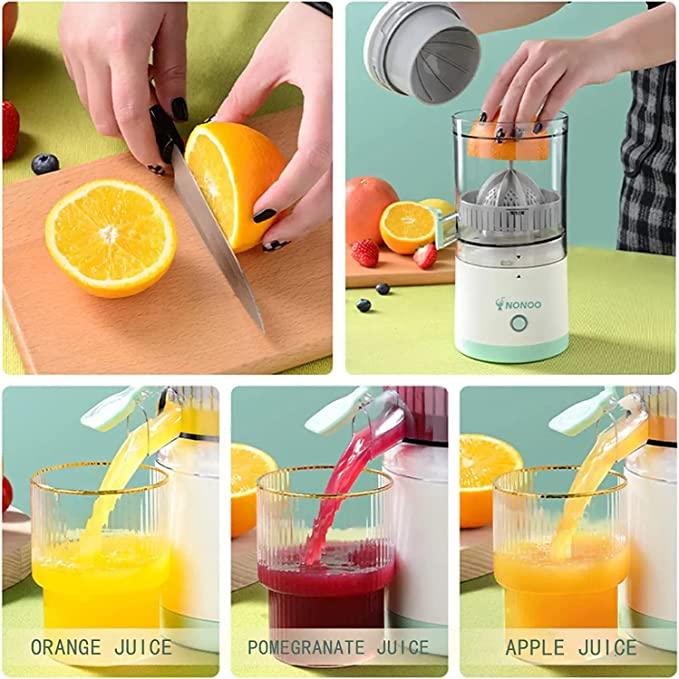 USB Rechargeable Citrus Juicer – Compact, High-Efficiency for Halved Fruits