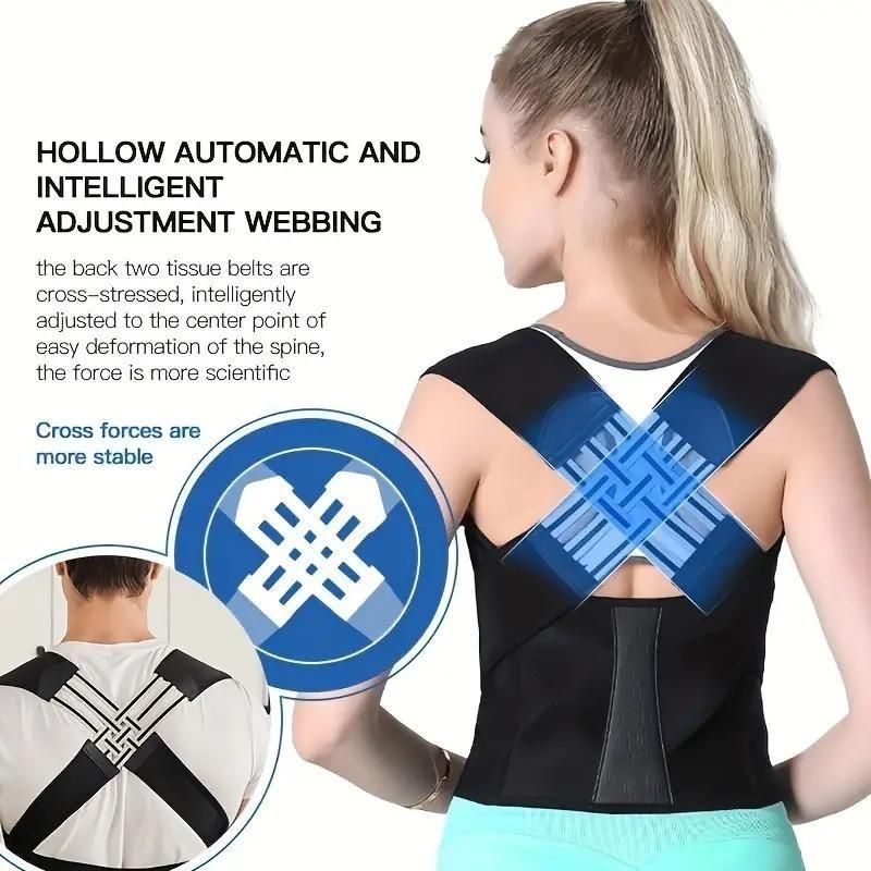 Posture Corrector Belt – Adjustable Back Support for Men & Women