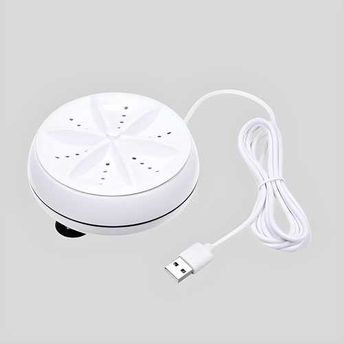 Mini Turbo Washer – Portable 2-in-1 USB Rotating Cleaner (1 Pc)