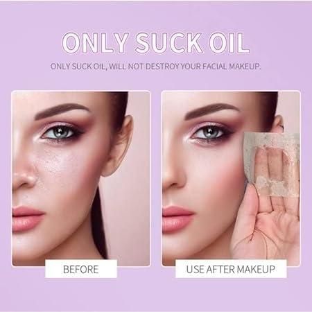 Green Tea Oil-Absorbing Blotting Papers (100 Sheets)