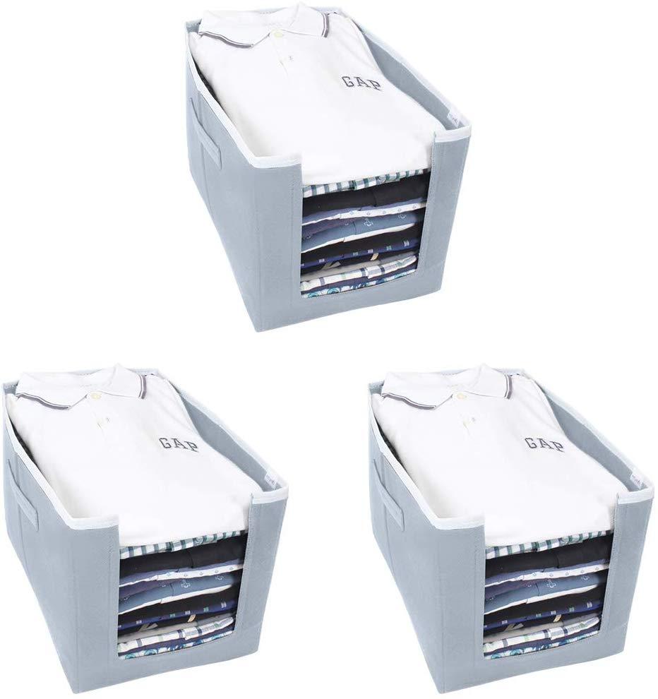 SlideStack Shirt Organizer – Foldable 3 Pc Set