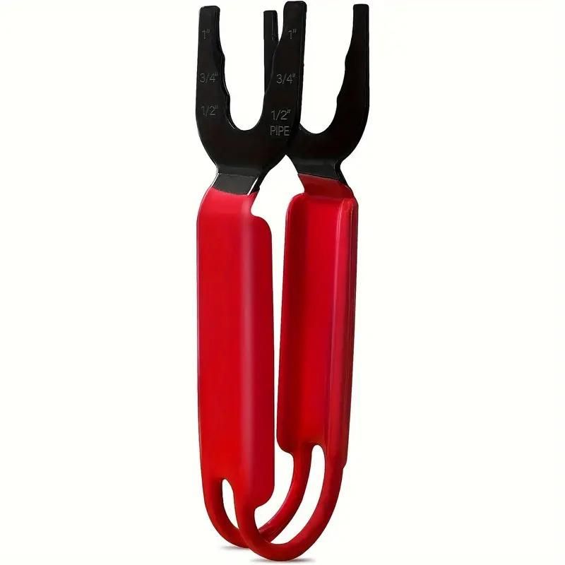3-in-1 Push-to-Connect Clamp Tong Tool – Multi-Size Plumbing Fitting Remover