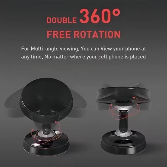 Dual Magnetic Smartphone Mount - Gym & Workout Phone Holder