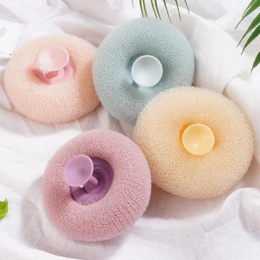 Silicone Spa Scrub Ball – Bath & Body Massage with Suction Grip (1 Pc)