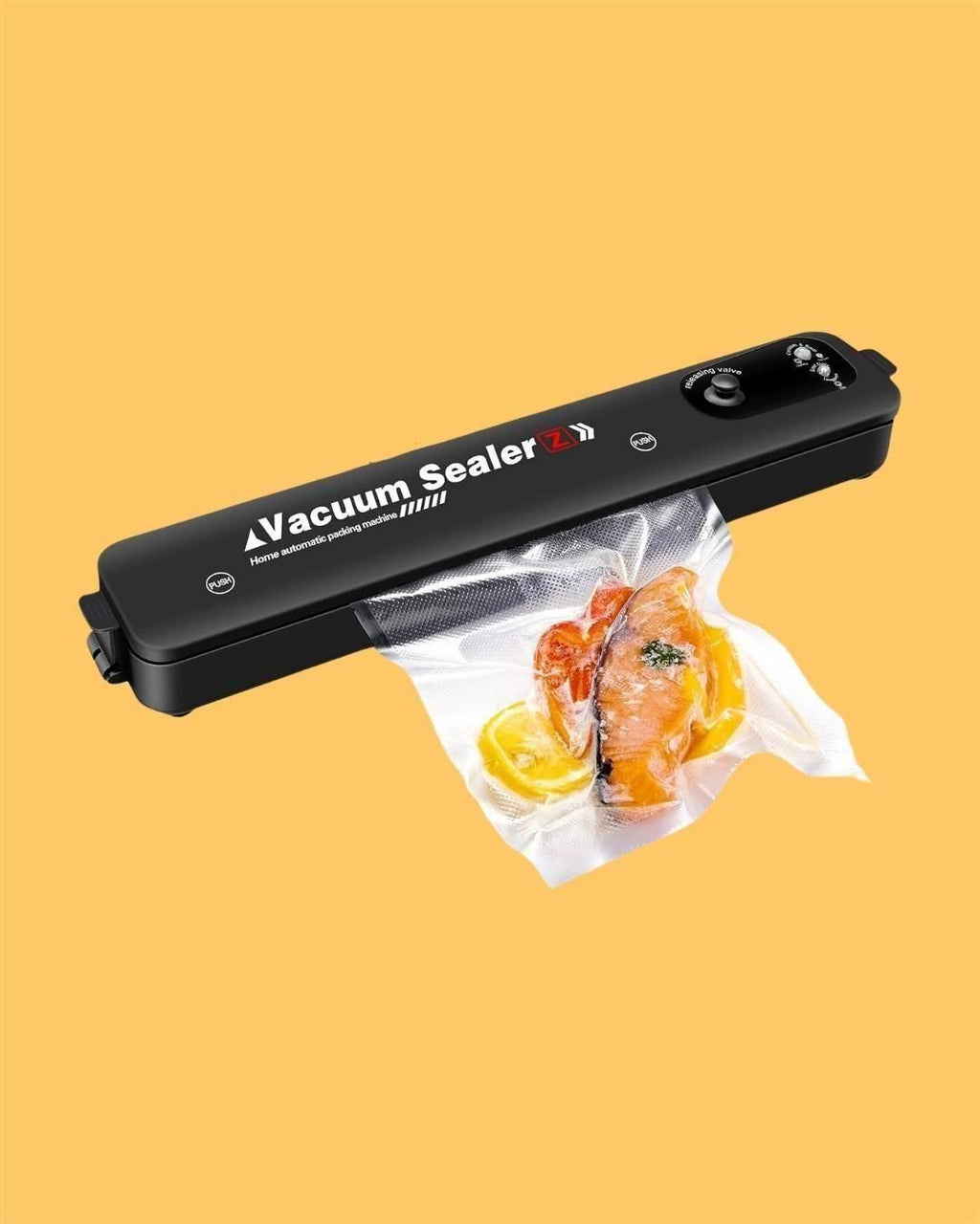 Portable Food Vacuum Sealer – Multi-Functional Aluminum Sealing Machine for Fresh Food Storage