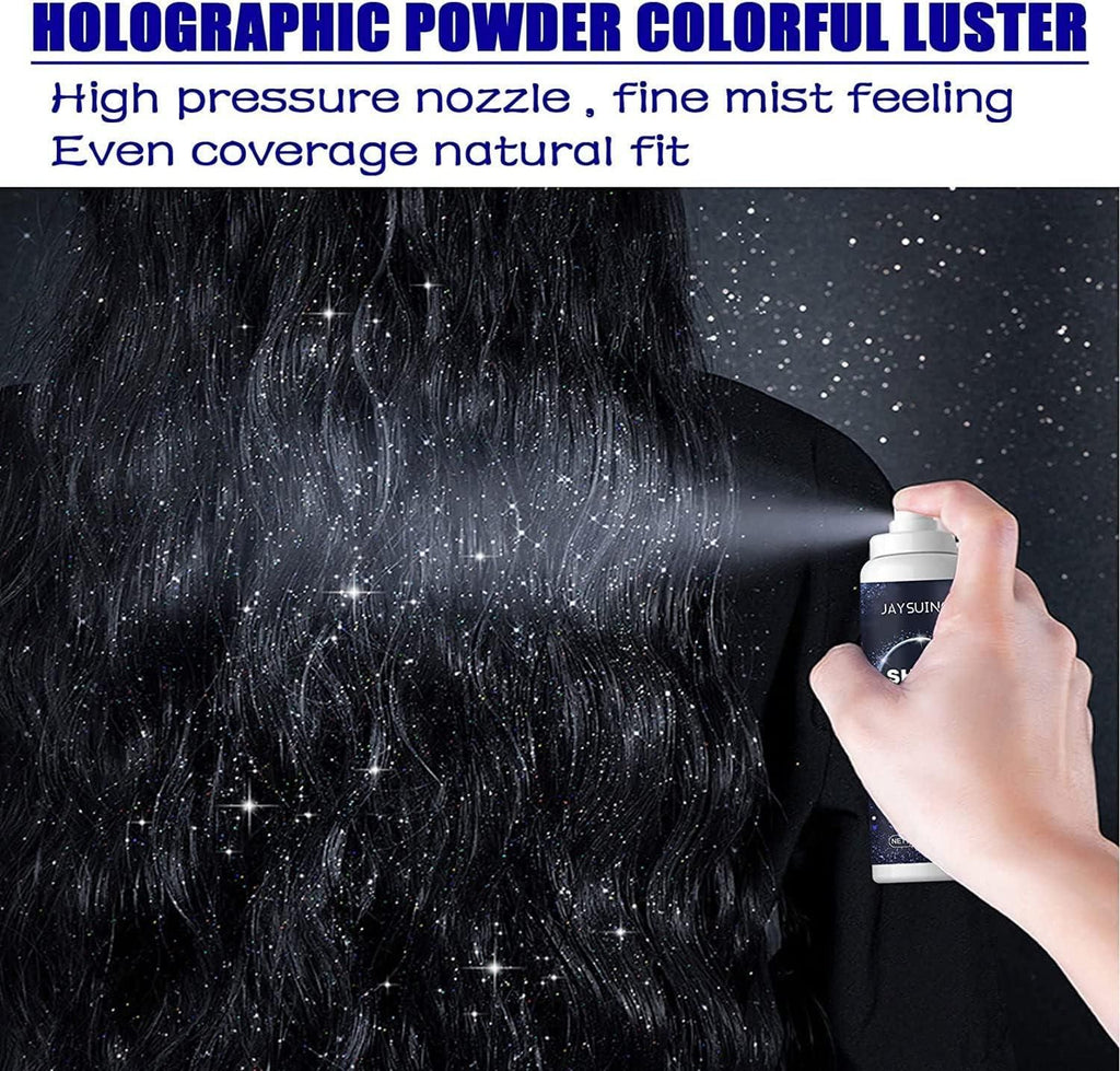 StarDust Glow Spray – Holographic Shine for Hair & Body (100ML)