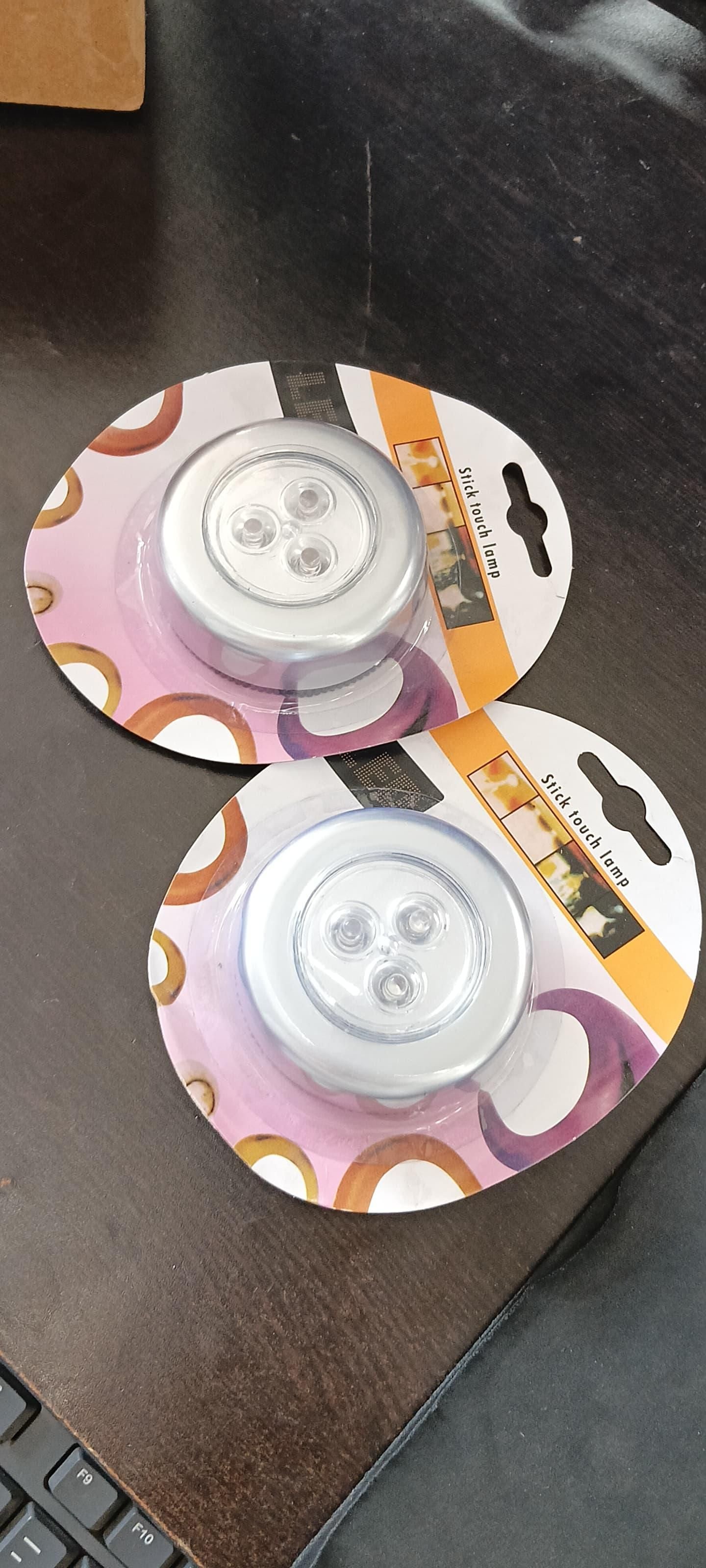 Stick Touch LED Lamp – Wireless Push Light for Home & Closet Lighting (Pack of 2)