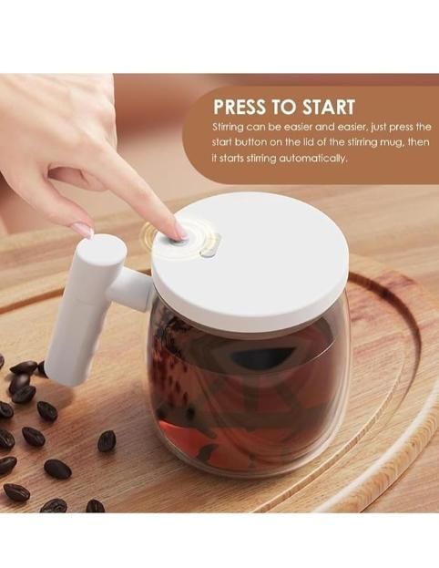 Self Stirring Electric Coffee Mug Automatic Mixing Cup