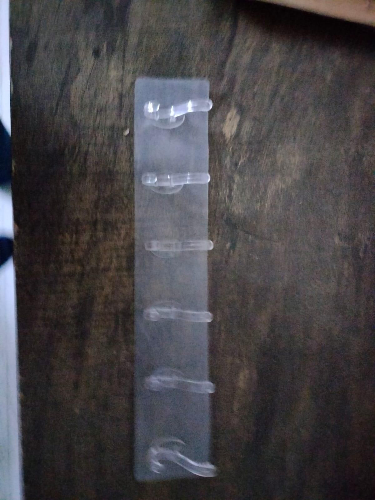 Self Adhesive Wall Hanger - Transparent Strong Hooks (Pack of 6)