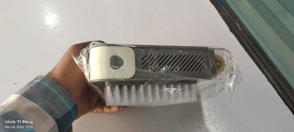 Multifunctional Non-Slip Soap & Brush Storage Box - Roller Cleaning Tool