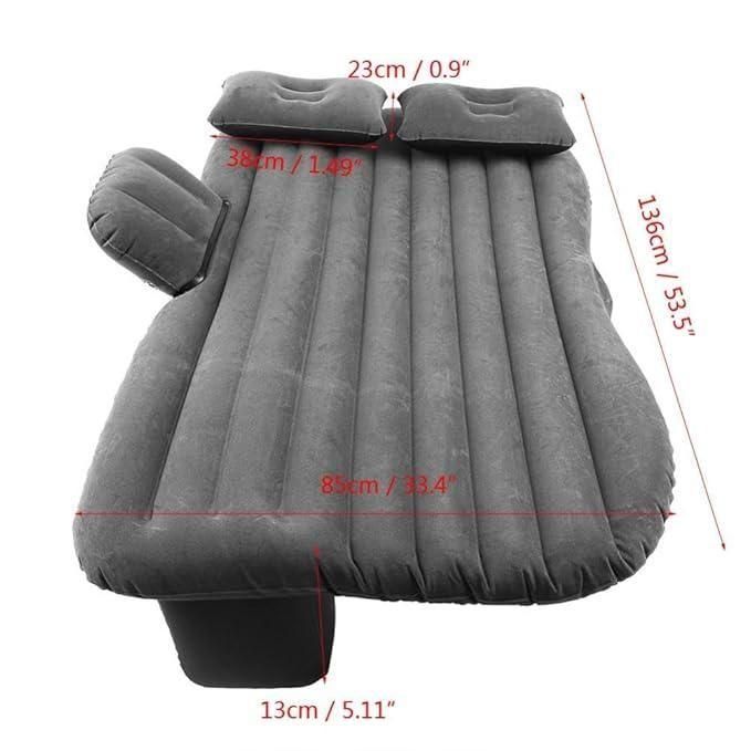 Car Travel Inflatable Bed Mattress - With 2 Air Pillows & Pump