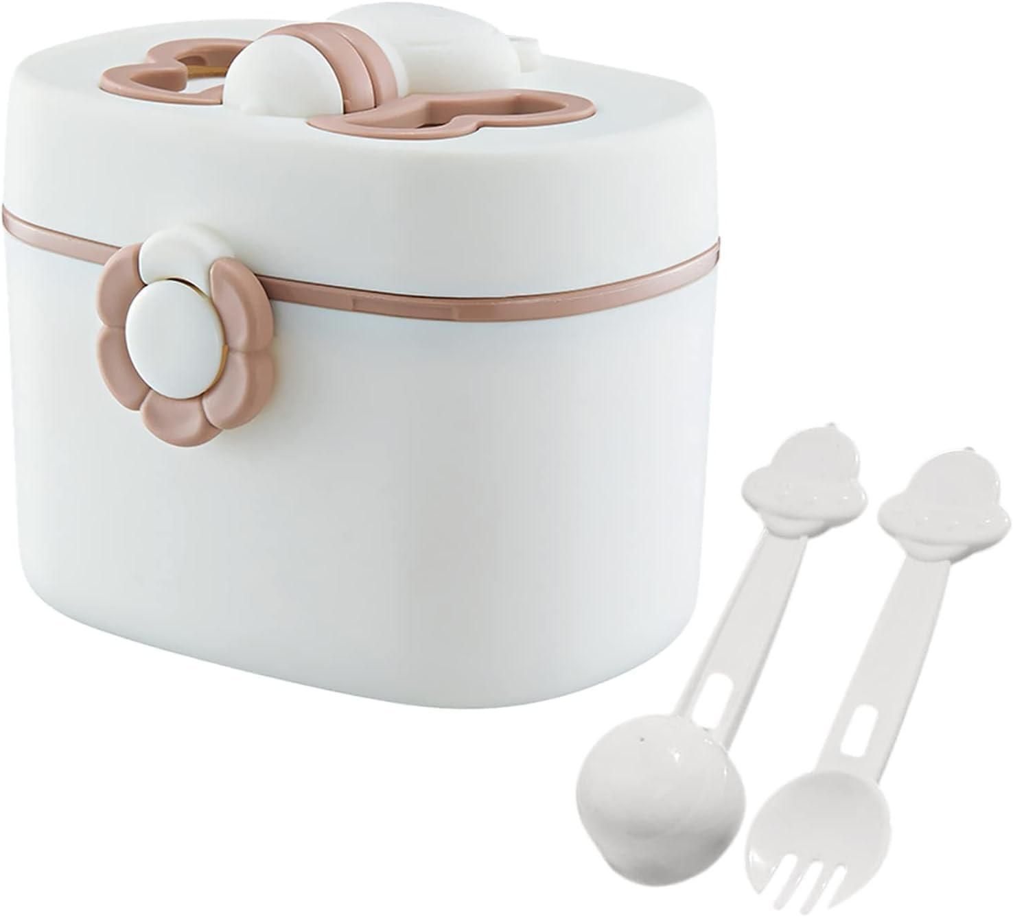 Milk Powder Storage Container – Portable Baby Food & Snack Box with Scoop for Travel & Home