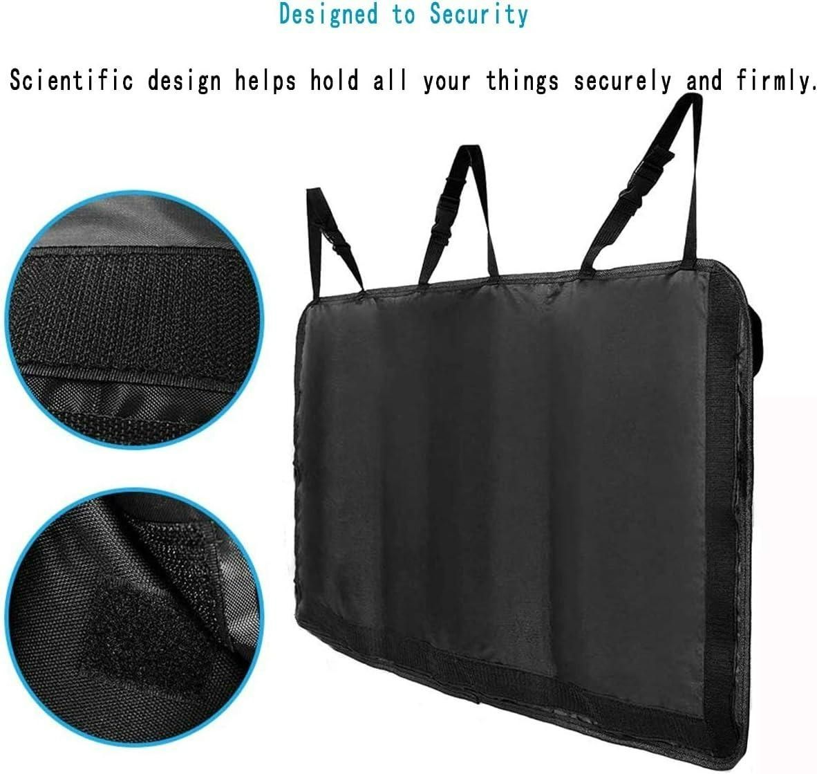 Waterproof Car Backseat Trunk Organizer – Foldable Multi-Compartment Storage