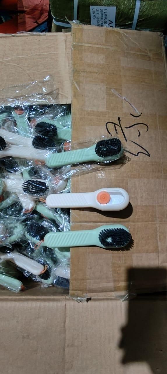 Multifunctional Scrubbing Brush with Soap Dispenser