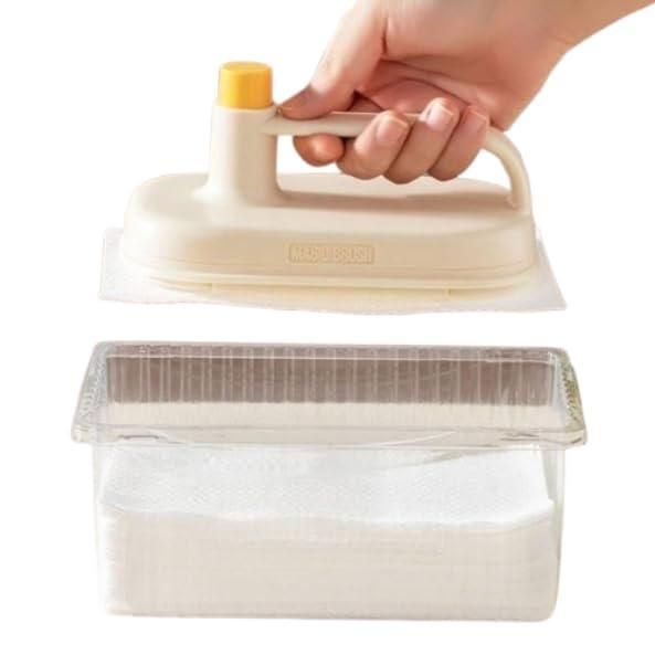 Magic Handle Wipe Brush – Disposable Oil-Stain Cleaner (1 Pc)