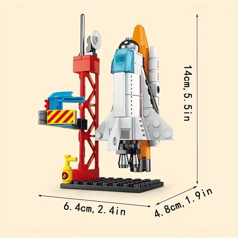 DIY 8‑in‑1 Spacecraft Building Blocks for Kids