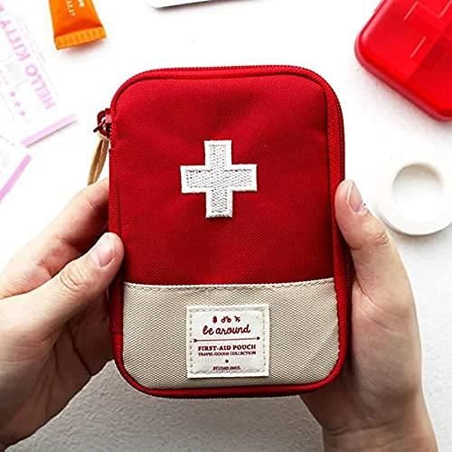 Portable Travel Medicine Organizer Bag – Compact First Aid Pouch for Men & Women