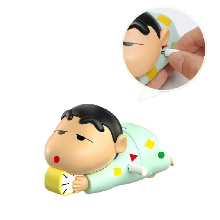 Shinchan Crawling Moving Toy - Wind-Up Action Figure for Kids