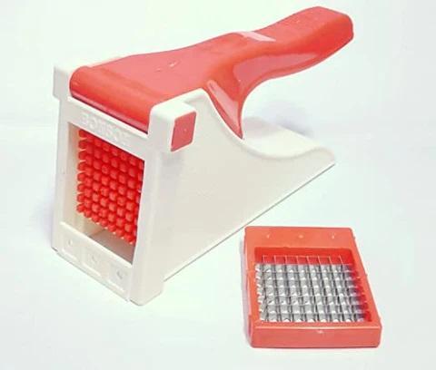 Heavy-Duty French Fry Cutter – 2-Blade Potato & Veggie Dicer (1 Pc)