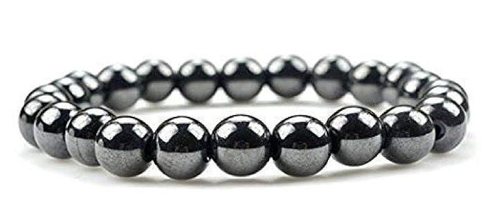 Magnetic Hematite Crystal Bracelets – 8mm Duo Set (2 Pc)