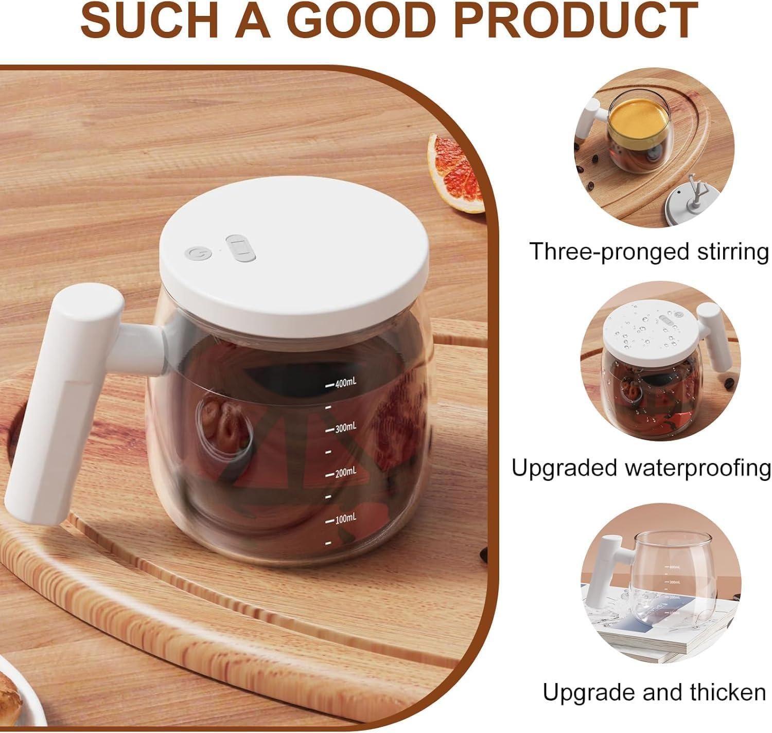 Self Stirring Electric Coffee Mug Automatic Mixing Cup